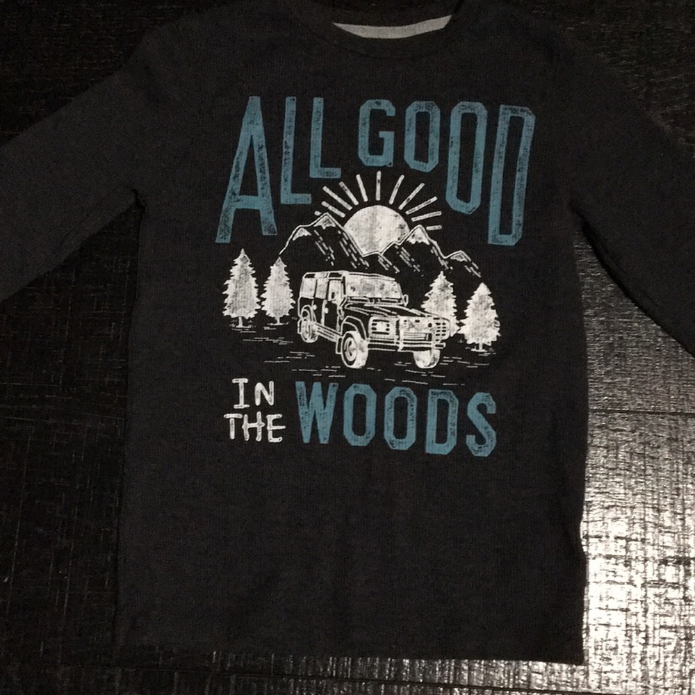 😎 Black Old Navy Sweatshirt Boys SZ 8